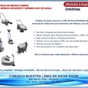 Limpieza en menos tiempo con mínimo agua
